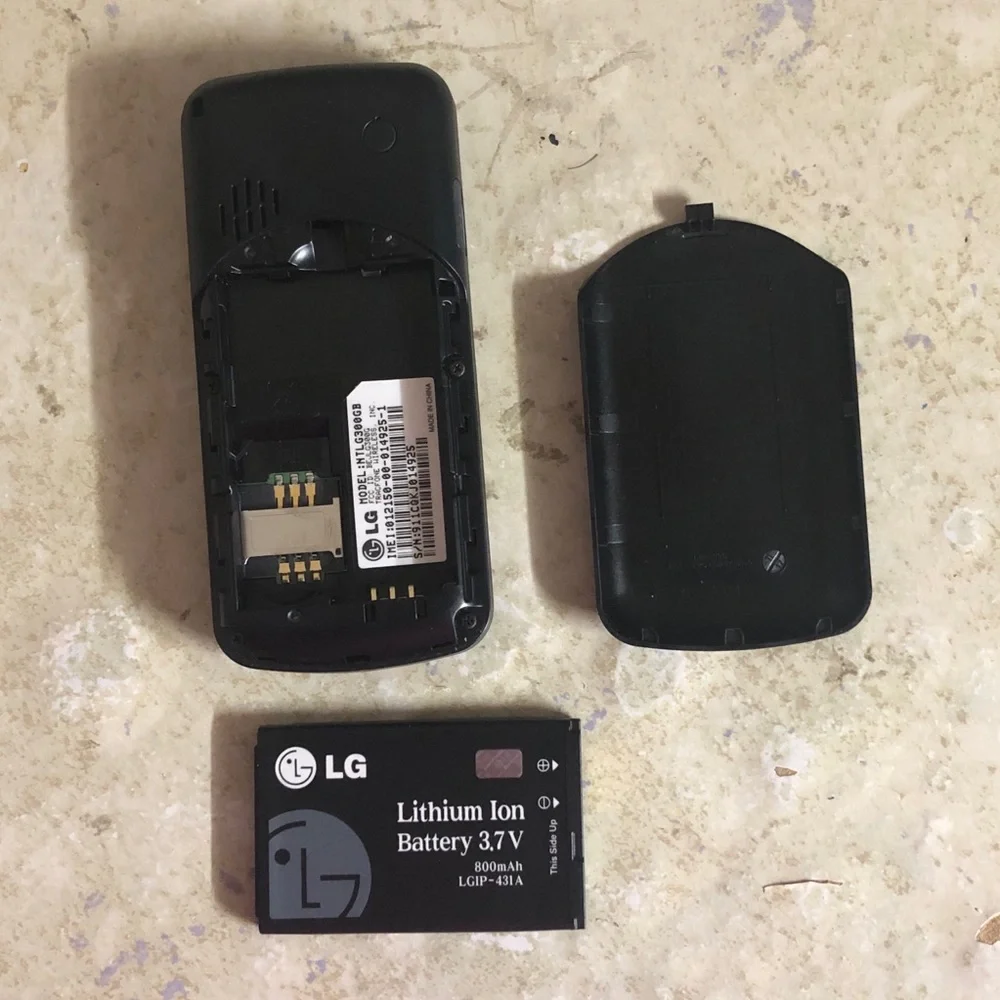 LG 300G Black Net10 Cellphone Tracfone